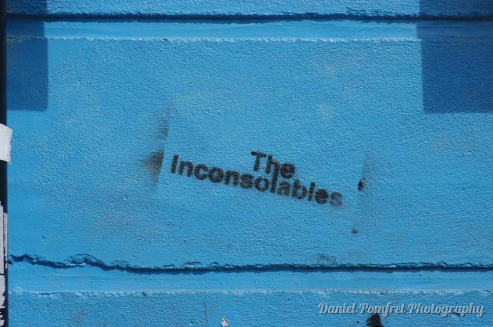 The Inconsolables, Street Art, Stencil, London, Shoreditch, Brick Lane, 01