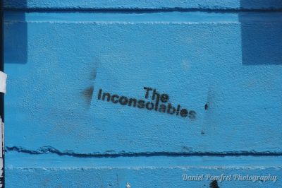 The Inconsolables, Street Art, Stencil, London, Shoreditch, Brick Lane, 01