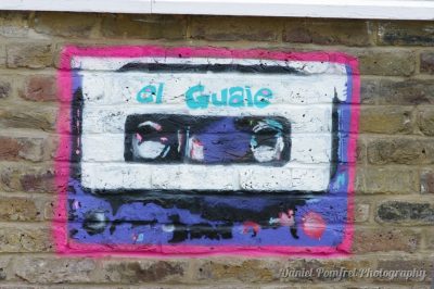 El Guaie, Cassette, Tape, Street Art, London, Shoreditch, Brick Lane 024