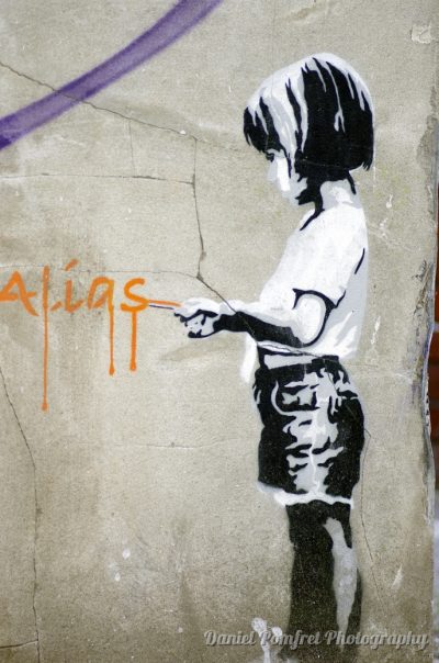 Street Art, Moon Street, Bristol, UK 0981