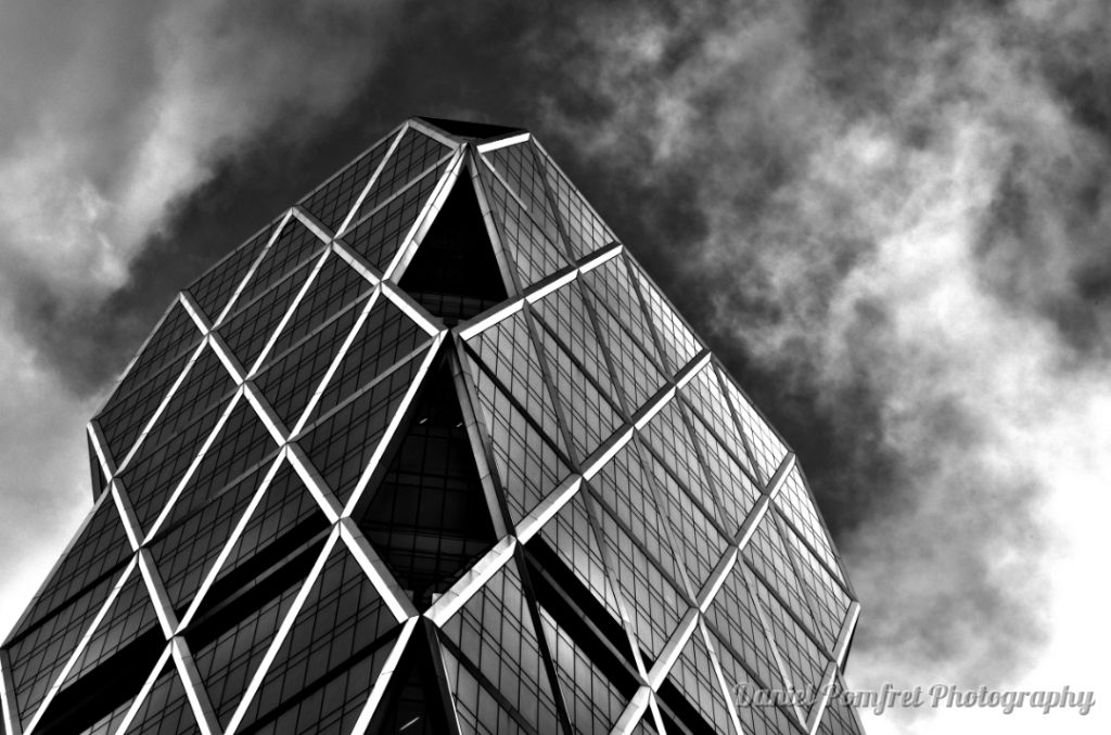 Hearst Tower, New York, Black and White