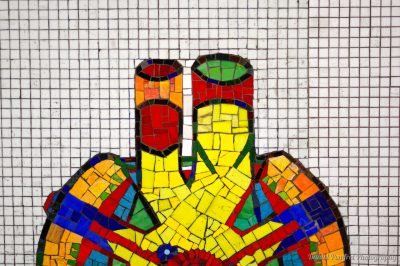 London Underground, Tiles, Eduardo Paolozzi's Mosaics_17603