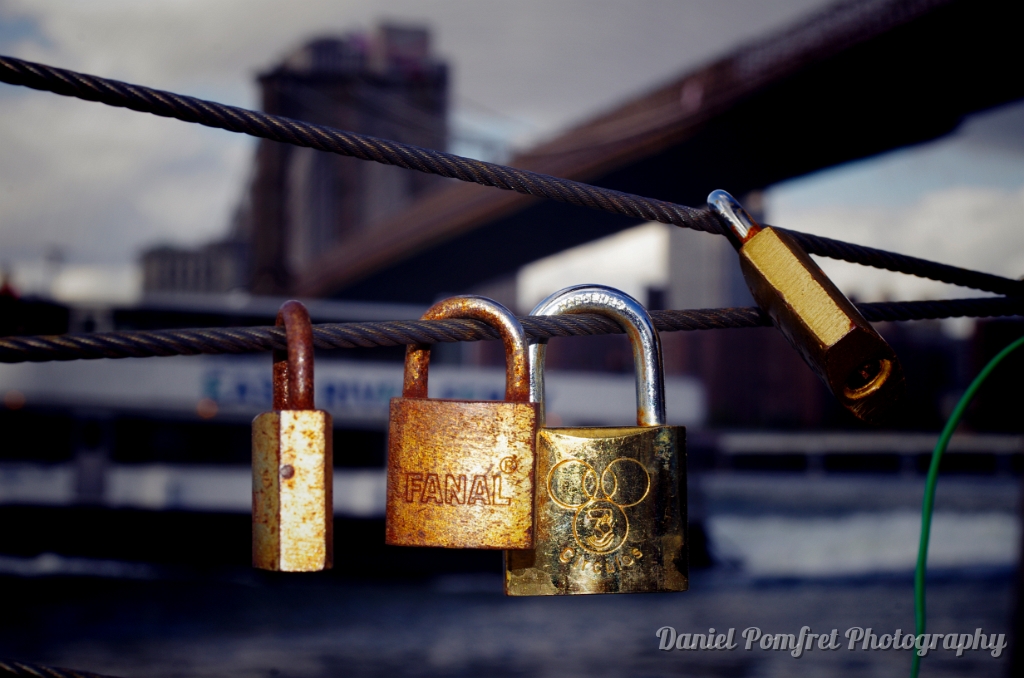 Love Mementos, locks, Pad locks, Dumbo, New York, 7943