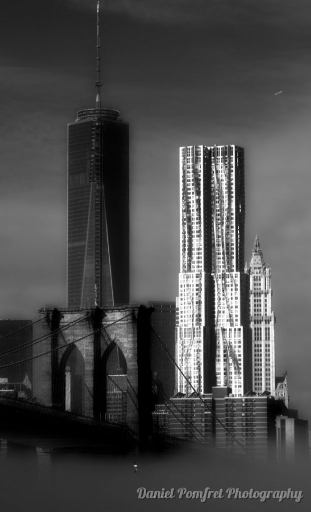 Lower Manhattan in the Mist, New York HDR2