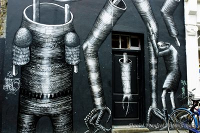Phlegm, Street Art, graffiti, Brick Lane, London