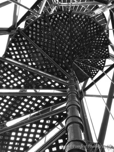 Iron Stair Case, Arcachon, France, 001