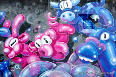 Street Art, Balloon Animals,Fan, Fanakapan,Horror Crew, Brick lane, London