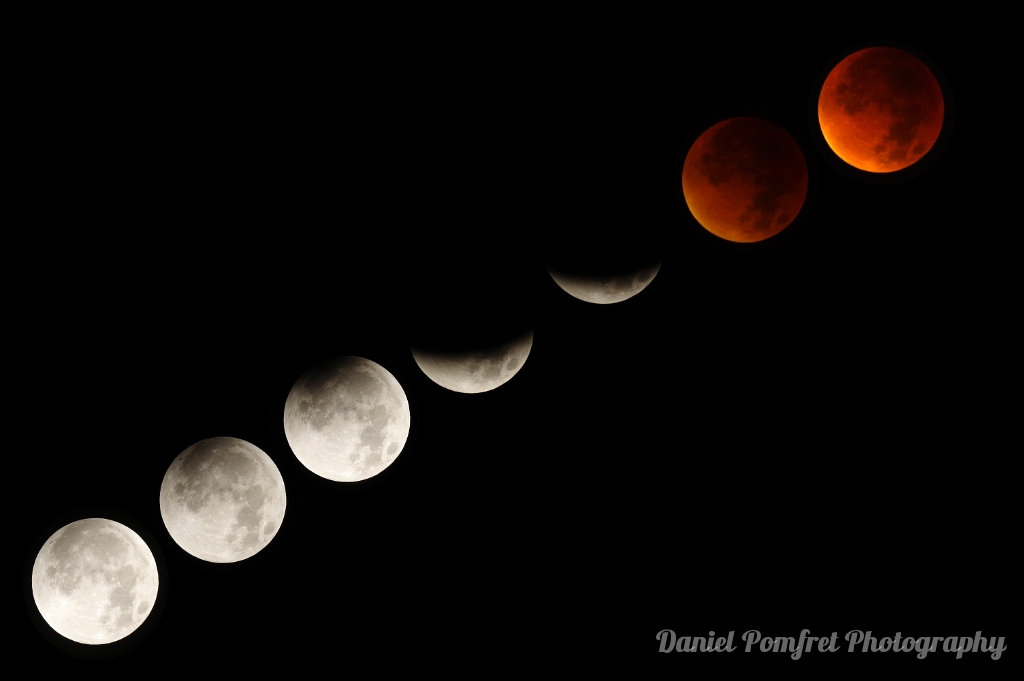 Supermoon, Lunar, Eclipse, 2015, London, UK