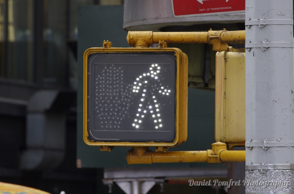 Traffic Sign, Crossing, NYC, New York, 7800