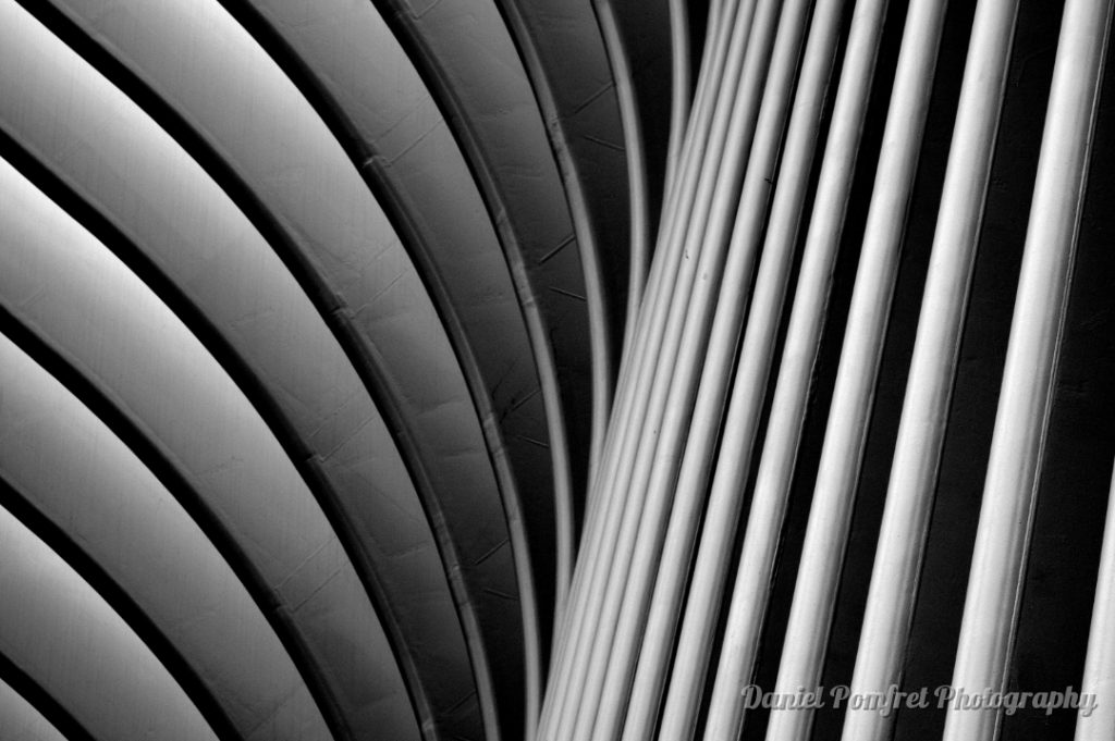 Westfield, World Trade Center, Mall, New York City, B&W, 2019554